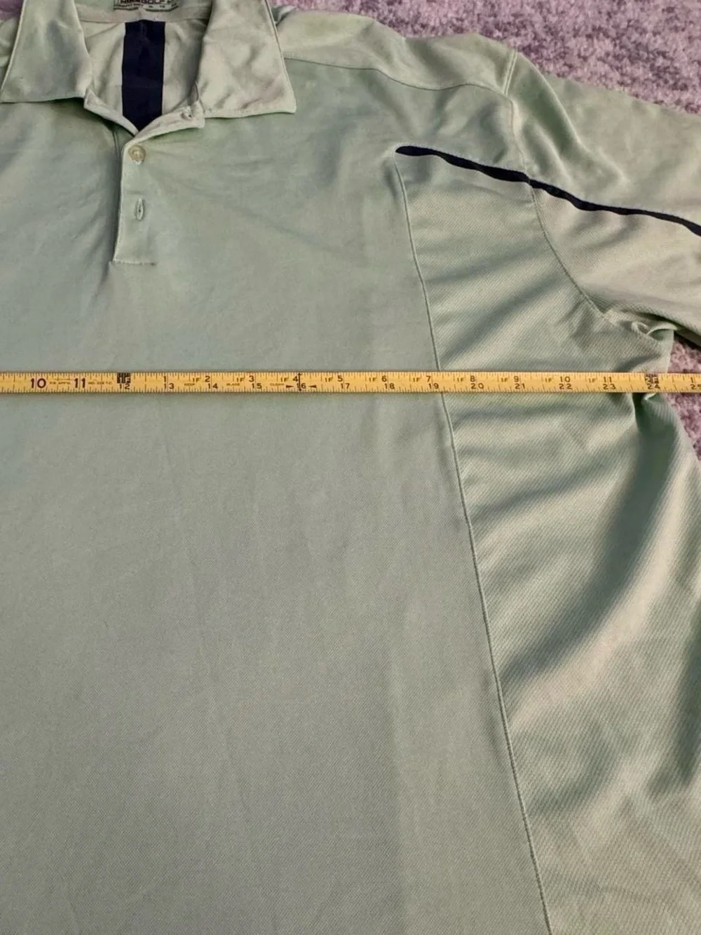 Nike Golf Nike Fit Dry Mint Green Golf Polo Size XL